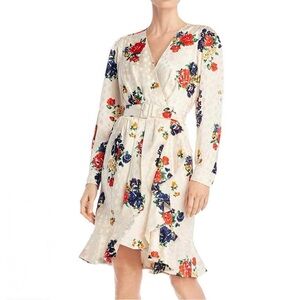 Tory Burch Floral Wrap Dress (like new)